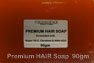 HAIR Soap  Anti Hair Loss (Vitamin E + Carotenoids) 1 x 90gm with Orange/Ylang.