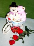CSG22 Bears cycling with Roses
and sweeties