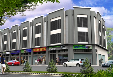 3 Storey ShopOffice