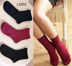 Lady's Rib Socks