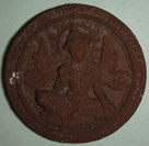 WAT JANG(LARGE) - DARK BROWN WITH SACRED STONES