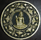 NERK MENG WAT KHOR OR 2550 - 5 cm  BLACK WITH  GOLD (BIG)